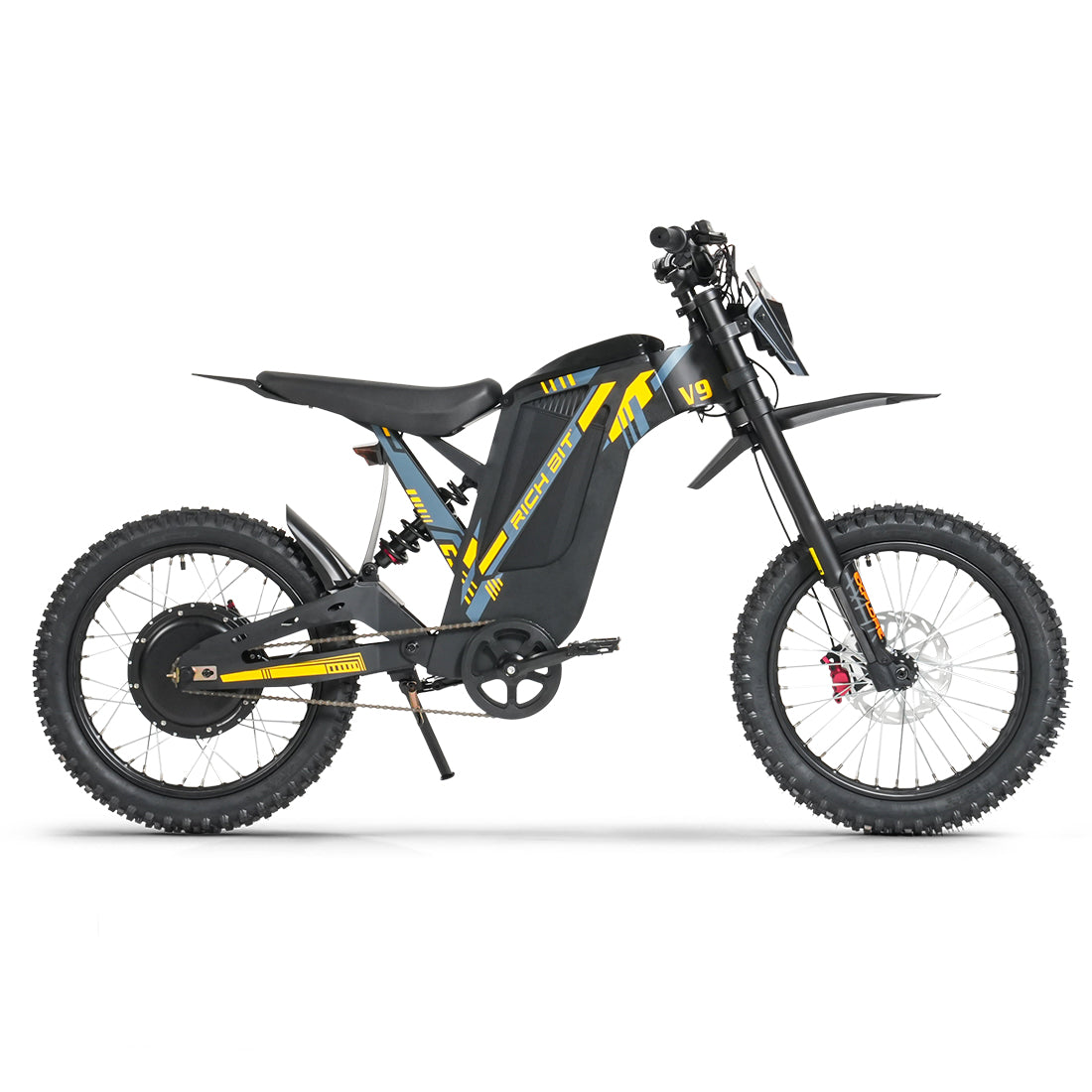 rich bit elektrofahrräder RICH BIT V9 Ultra 48V 2500W Electric Motorcycle Max 63km/h Off-raod Electric Bicycle, All-Terrain E-Bike for Adults – eSoulbike