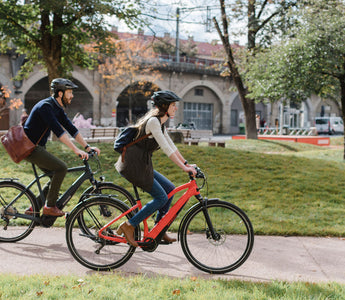 THE BENEFITS OF RIDING AN E-BIKE FOR COMMUTING
