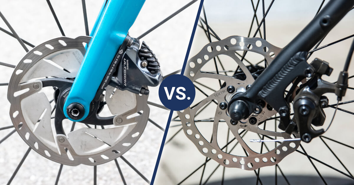 what is the difference between mechanical and hydraulic disc brakes