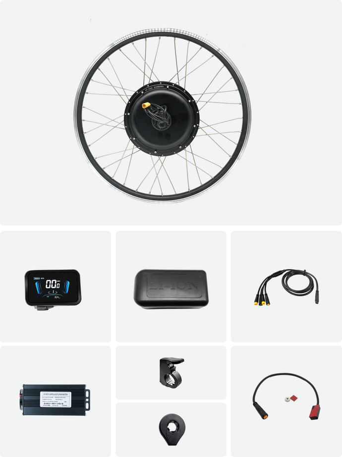 Kit di conversione bici elettrica 48V 1000W con batteria Vendita