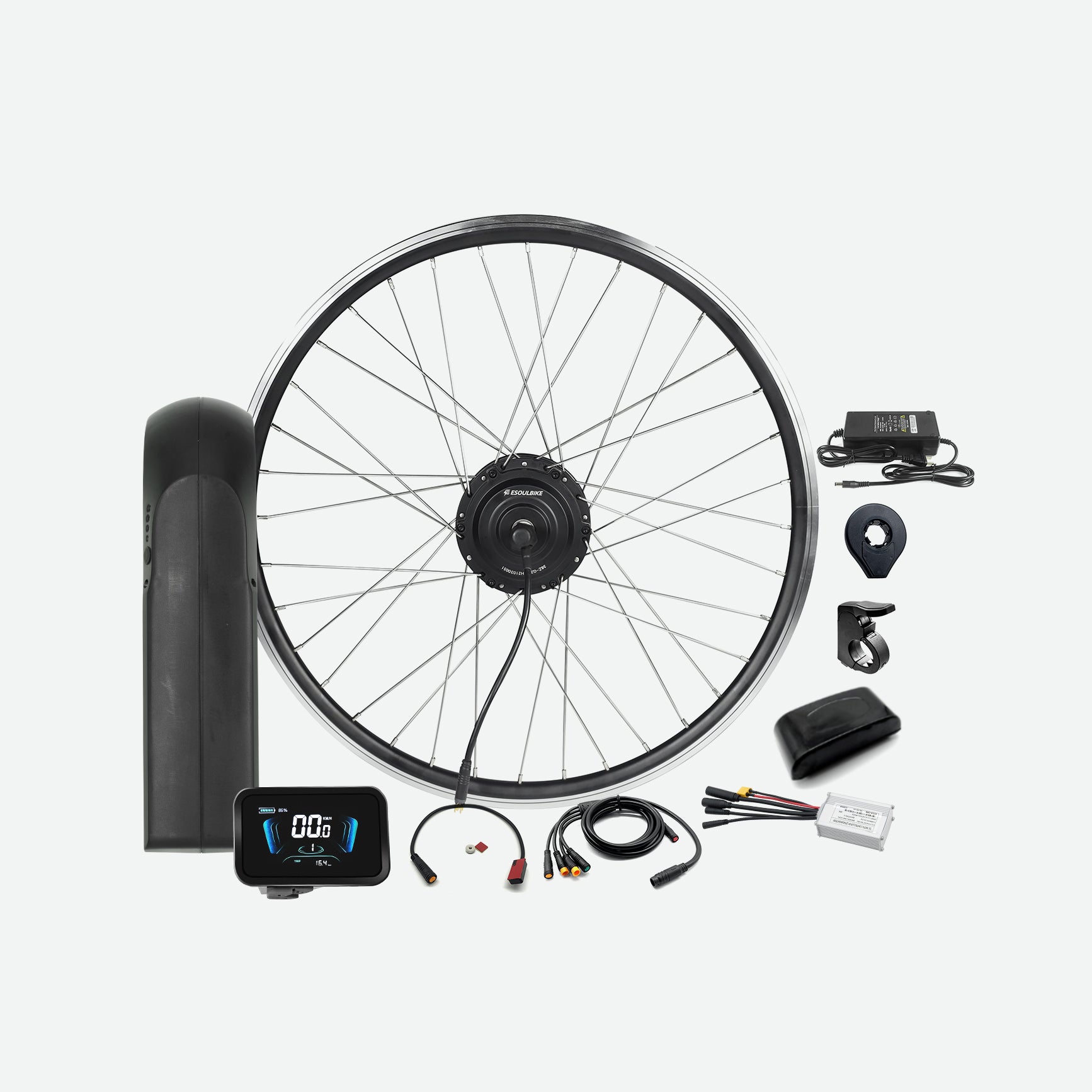 eSoulbike™ 36V 250W Front Wheel Hub Motor Ebike Conversion Kit