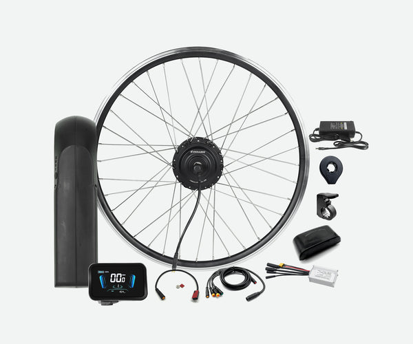 ZLXHDL Kit di Conversione Bici Elettrica, Kit Bici Elettrica Controller 36V 48V 25a S866 Display Luci Posteriori Anteriori Configurazione Interruttore 2 in 1 per Bici Elettriche con Motore da 750 W