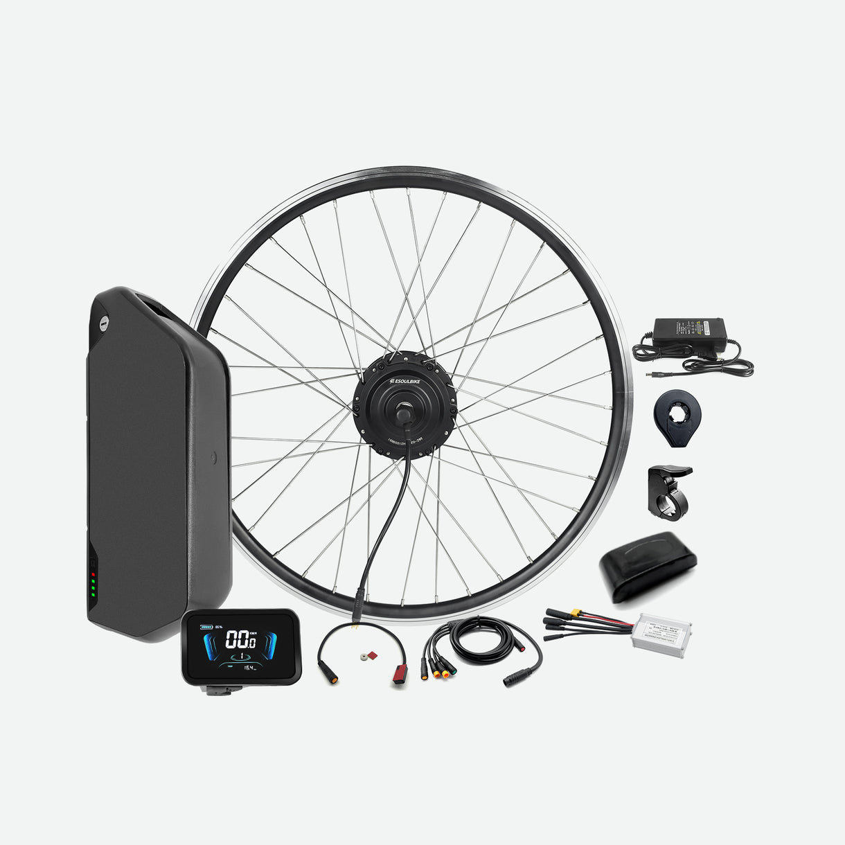 Conversion Kit Wheel 36V 250W Front Wheel Electric Bike Conversion Kit With Battery – eSoulbike