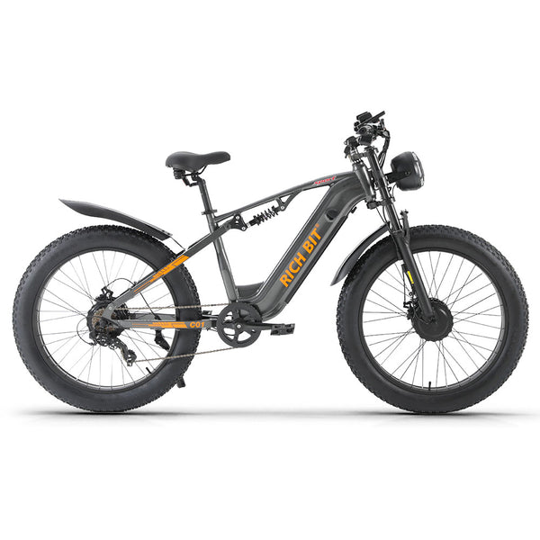 rich bit electric bicycle Bicicleta elctrica para adultos, bicicleta elctrica multiterreno de 1000 W con batera extrable de 48 V 12.5 Ah : Deportes y Actividades al Aire Libre its sleek design ensures a seamless fit RICH BIT C01 48V 750W