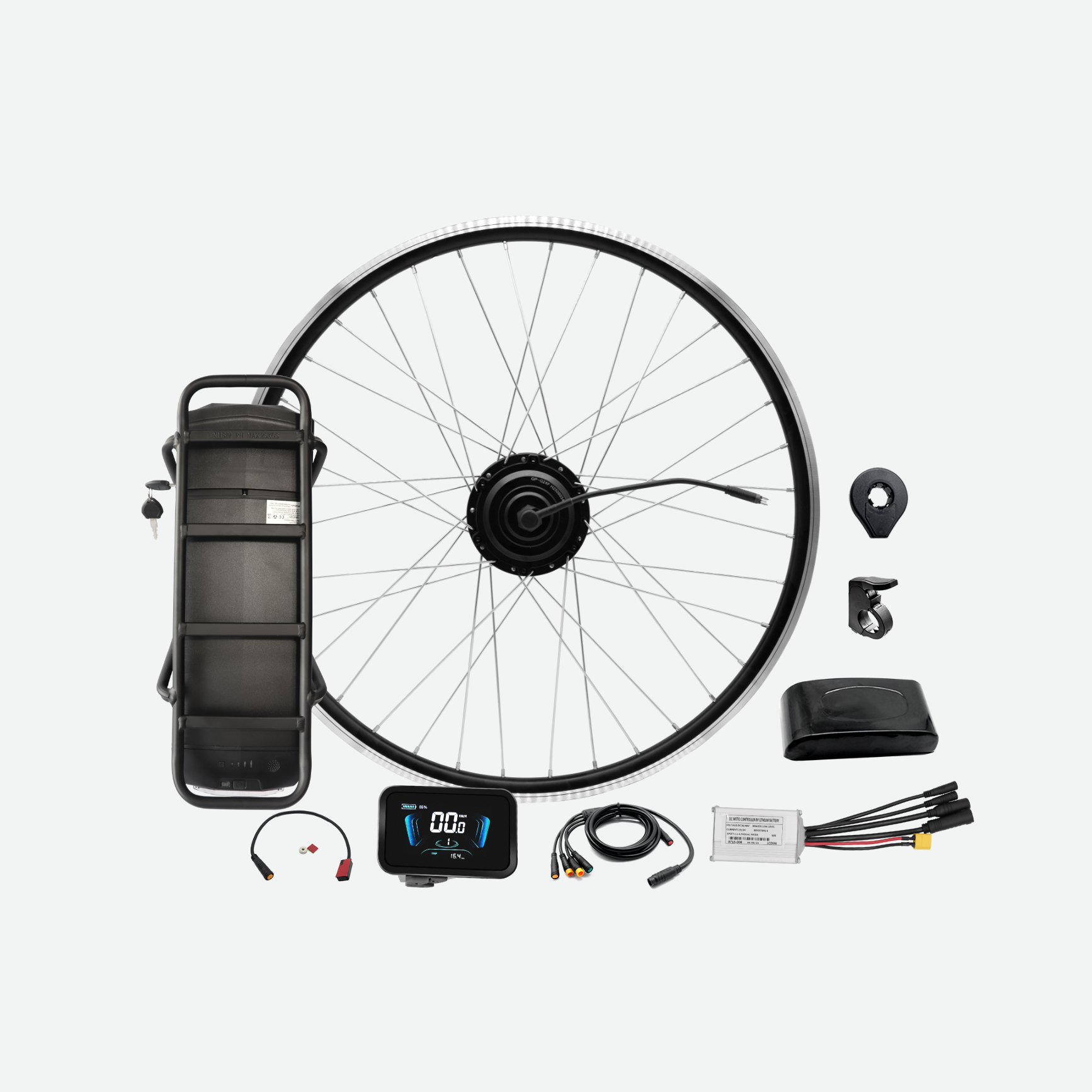 36V 250W Front Wheel Electric Bike Conversion Kit With Battery – eSoulbike
