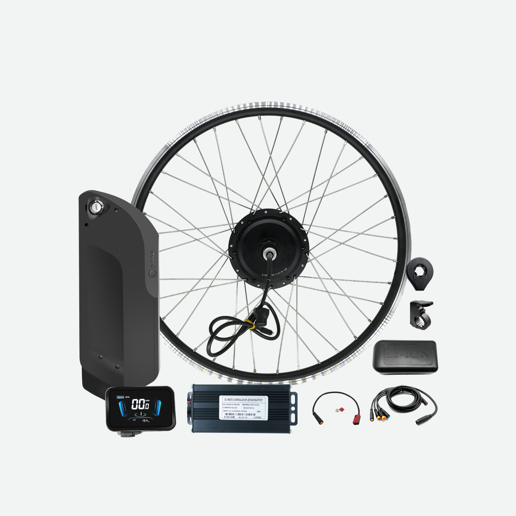 eSoulbike™ 48V 500W Waterproof Rear Wheel Hub Motor Ebike Conversion Kit