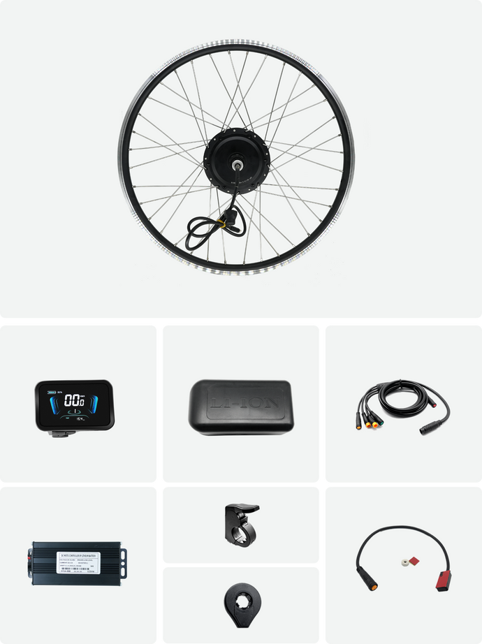 electric bicycle wheel conversion kit 48V 500W Ebike Conversion Kit: Boost Ebike Kit Now – eSoulbike