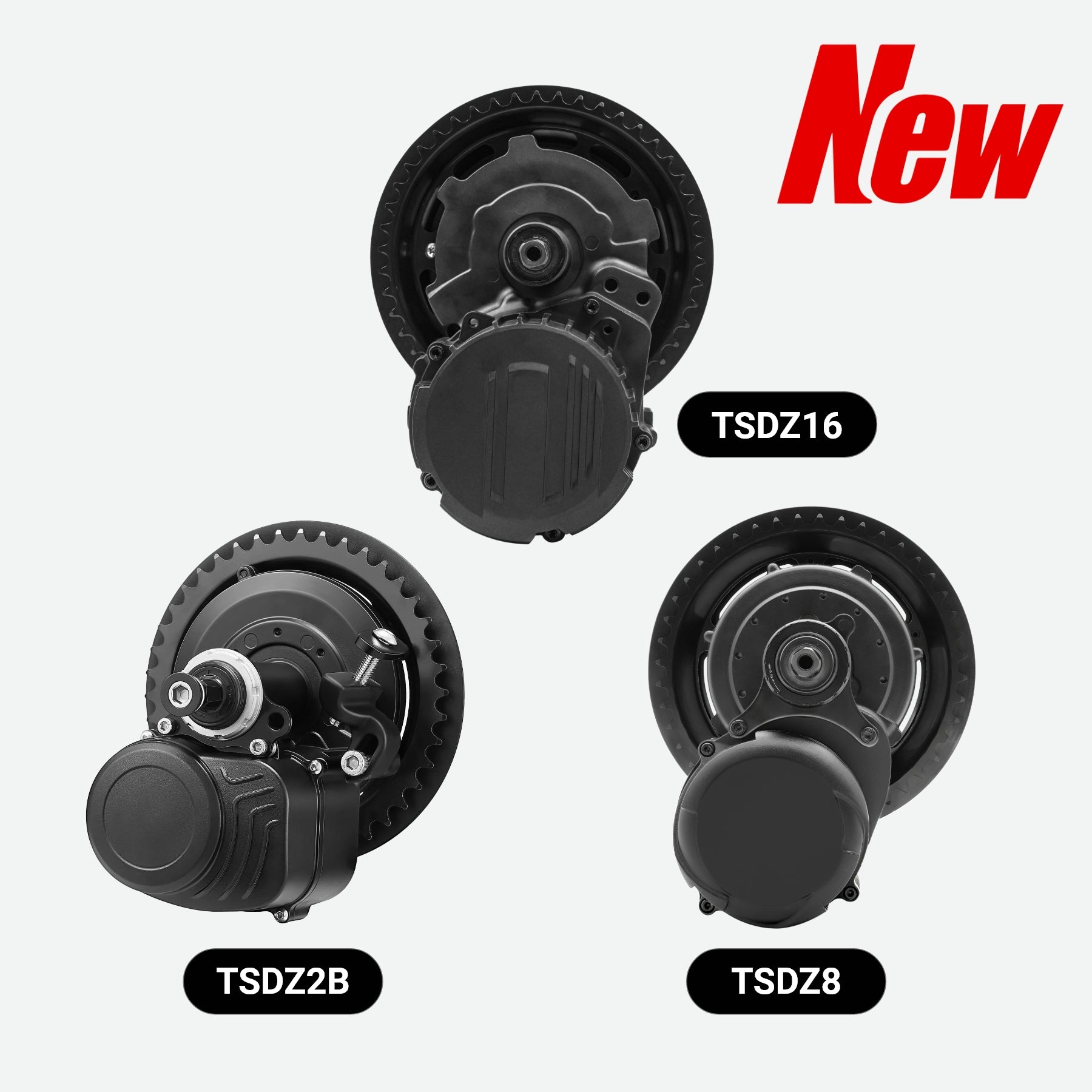 TongshengTSDZ2TSDZ2BTSDZ8TSDZ16MidDriveEbikeConversionKitWithBattery