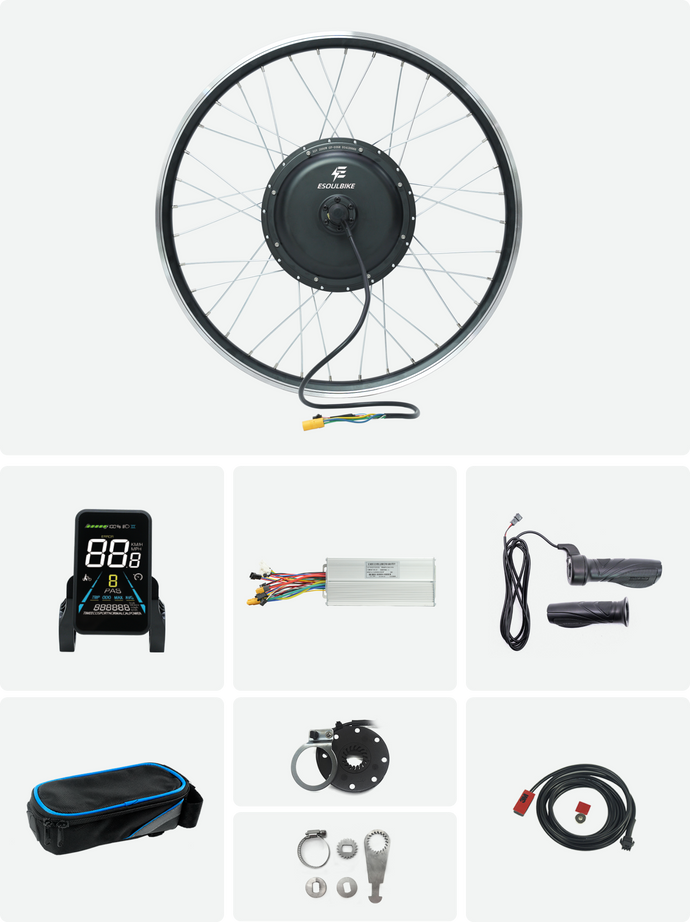 Best Rear Hub Ebike Conversion Kit 52V 2000W For Sale – eSoulbike