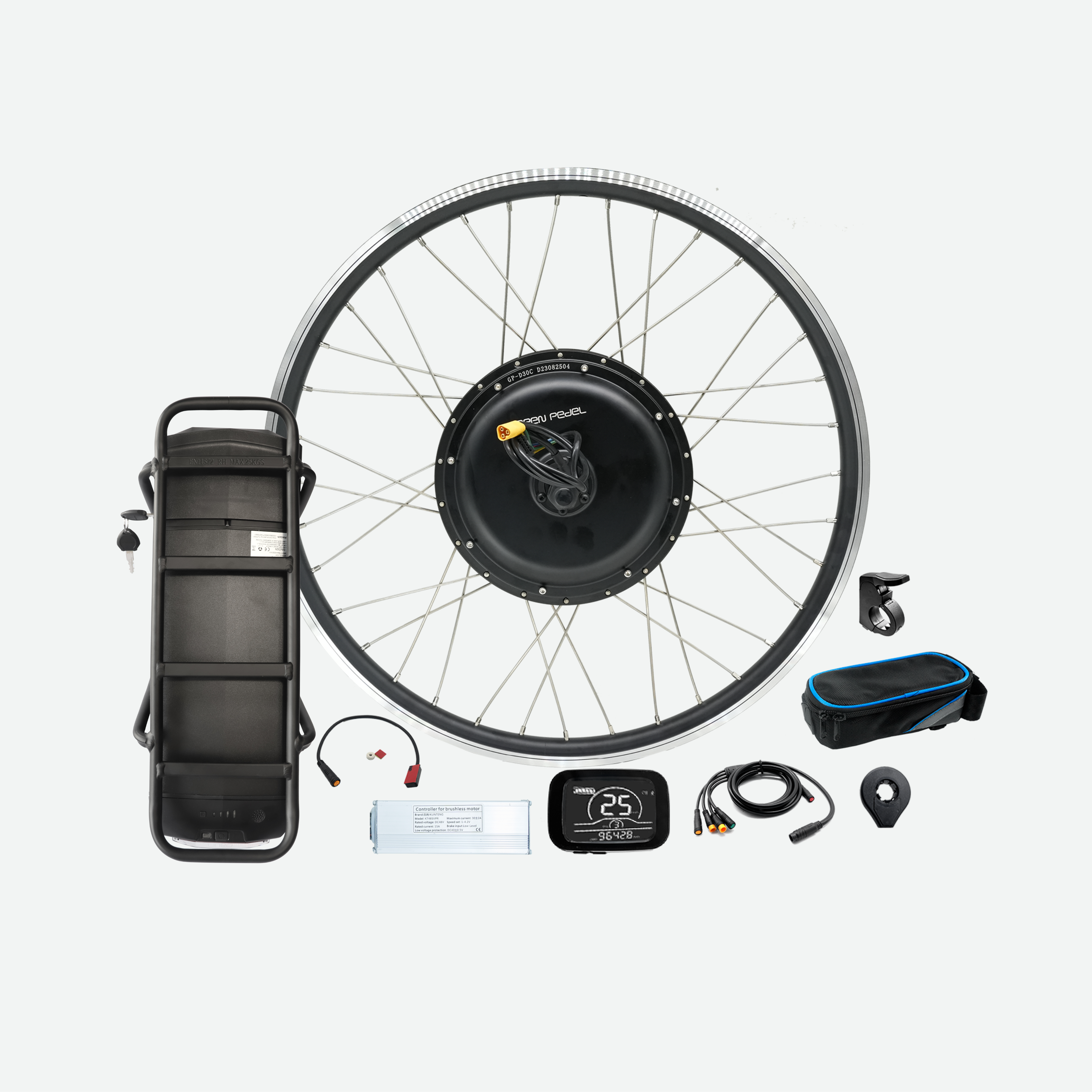 Kit Bici Elettrificare La Bicicletta Kit Di Conversione Bici