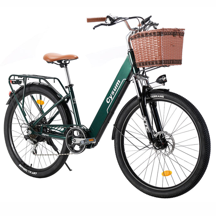 CYSUM Cityrun 36V 250W Electric City Bicycle 26