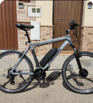 windmeile  E-Bike Moteur de moyeu Roue Avant, Argent, 20', 36V