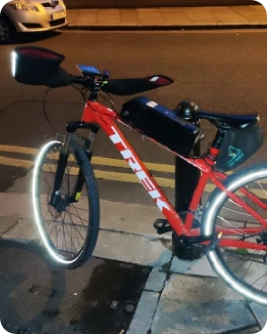 1500 Watt Trek Marlin Ebike Conversion 36V 250W Rear Wheel