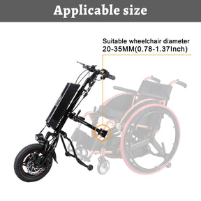 eSoulbike™ 36V 350W Umbausatz für elektrische Rollstühle - eSoulbike